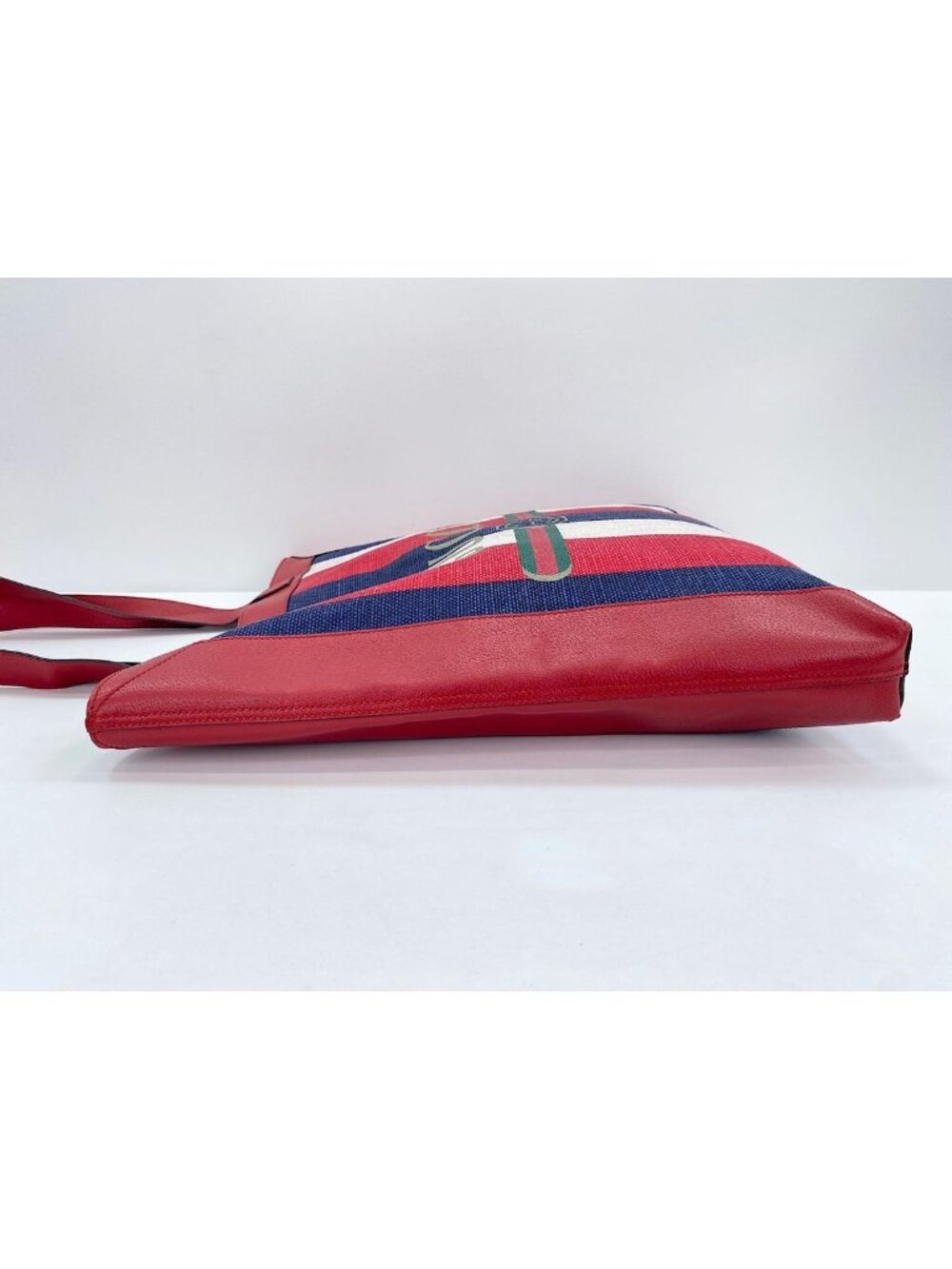 Gucci Handbag Canvas Leather Tricolor - Picture 6 of 9